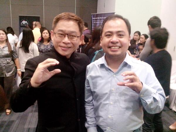 ronaldoturla's tweet photo. Finally a photo with mr. Chink + . http://t.co/AReq4ppm07