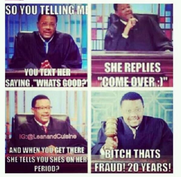 FunnyPicsDepot's tweet photo. Judge Mathis keeps it real http://t.co/f4TR6pKjRN