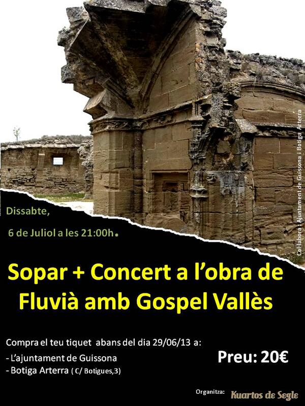 KuartosdeSegle's tweet photo. Propera activitat que organitzem a #Guissona #Segarra #lasegarra http://t.co/GMzK0KJ5Dn