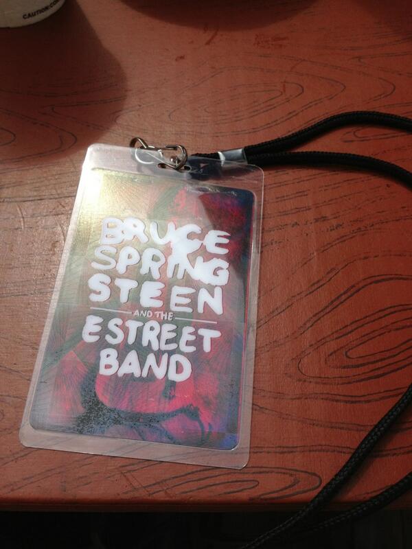 They just checked back stage for bombs?! WHO'S TRYING TO HURT YOU BRUCE???