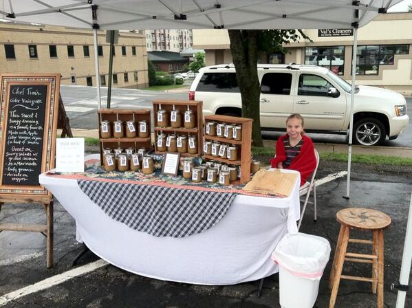 cheftim_tesch's tweet photo. Ready for Business, lets hope Mother Nature cooperates. #waconia farmers market. http://t.co/gl0R33Y8cA