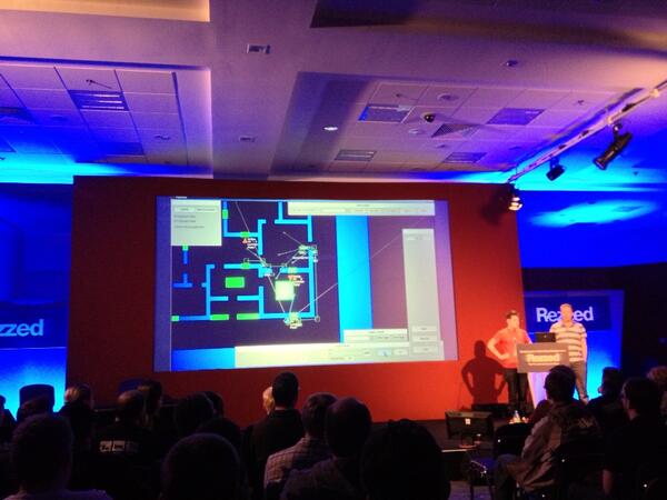 playniac's tweet image. "The game needs to be fun before you design a thing" - @mode7games' blocky #FrozenSynapse prototype. #rezzed