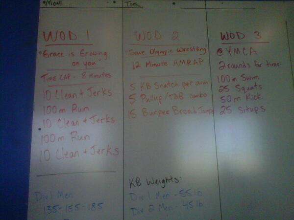 GotFUNCTION's tweet image. Today's workouts... #springfling4