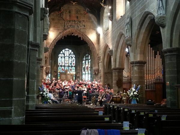 Almost ready for the concert!