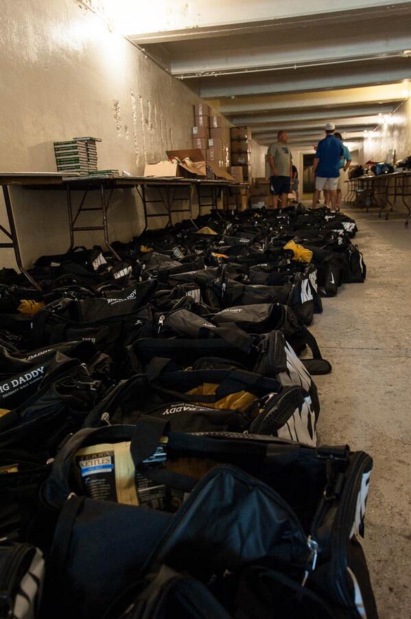 #Swag bags are packed for the Big Daddy Celebrity Golf Classic, stay up on the latest news by using #bdgolf