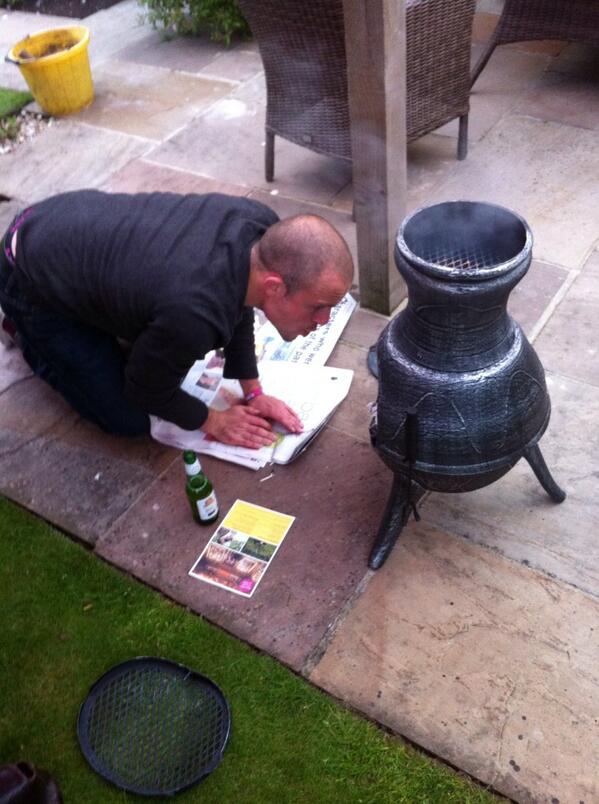 WaggTheBobby's tweet image. @BearGrylls Needed your help last night! #FireProblems