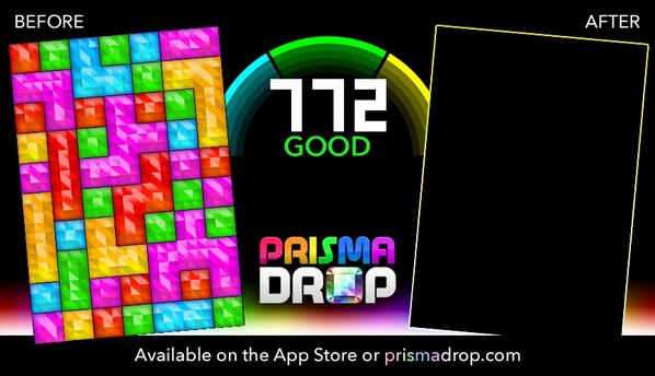 robinhopeross's tweet photo. GOOD: I just scored 772 points in @prismadrop from #amusesme http://t.co/1mxGeUrGOx