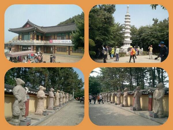 k6772l's tweet photo. 부산 기장 용궁사!! http://t.co/QdpVciVga9