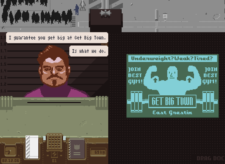 Lucas Pope on X: The save system in Papers Please supports branching from  any day. Might be overkill. #screenshotsaturday  / X