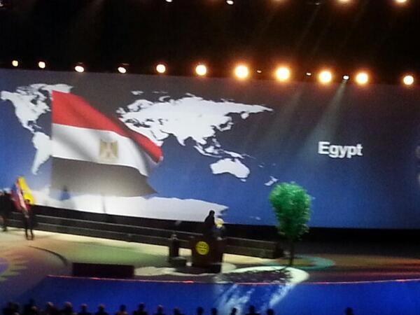 Rotary's tweet image. The flags from around the world are presented to show our reach. #ricon13 attendees, where are you from?