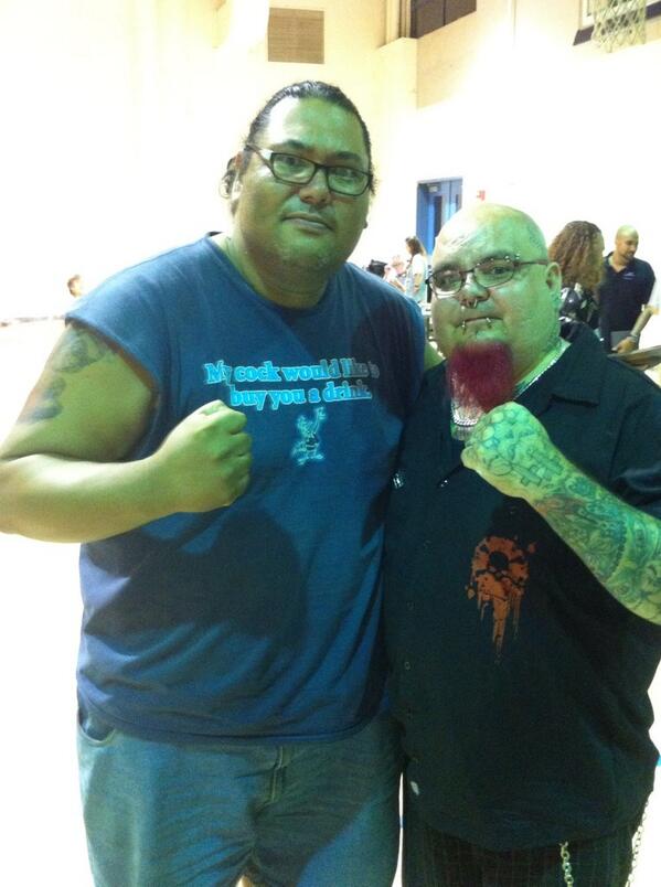 Sumostar's tweet photo. King of the Death Match SUPREME @ MPW wrestling http://t.co/D4sEqhHJ03