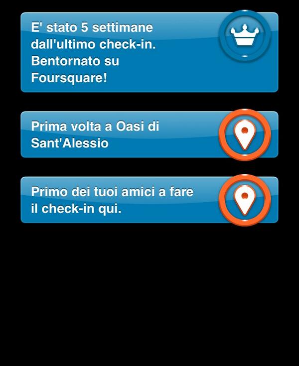 Oh cavoli, non ho fatto il check-in da Maggio 4sq.com/16rtpVP