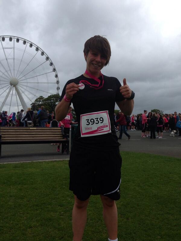 Finisher. 24.50 n came in the top 20. Very happy