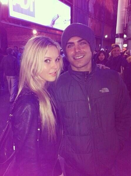 Just me and Zac Efron no biggie