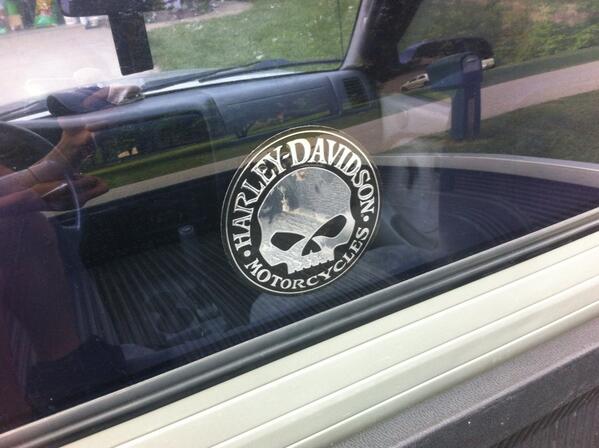 My new sticker for my truck