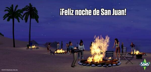 LosSimsES's tweet image. Feliz noche de San Juan!!!