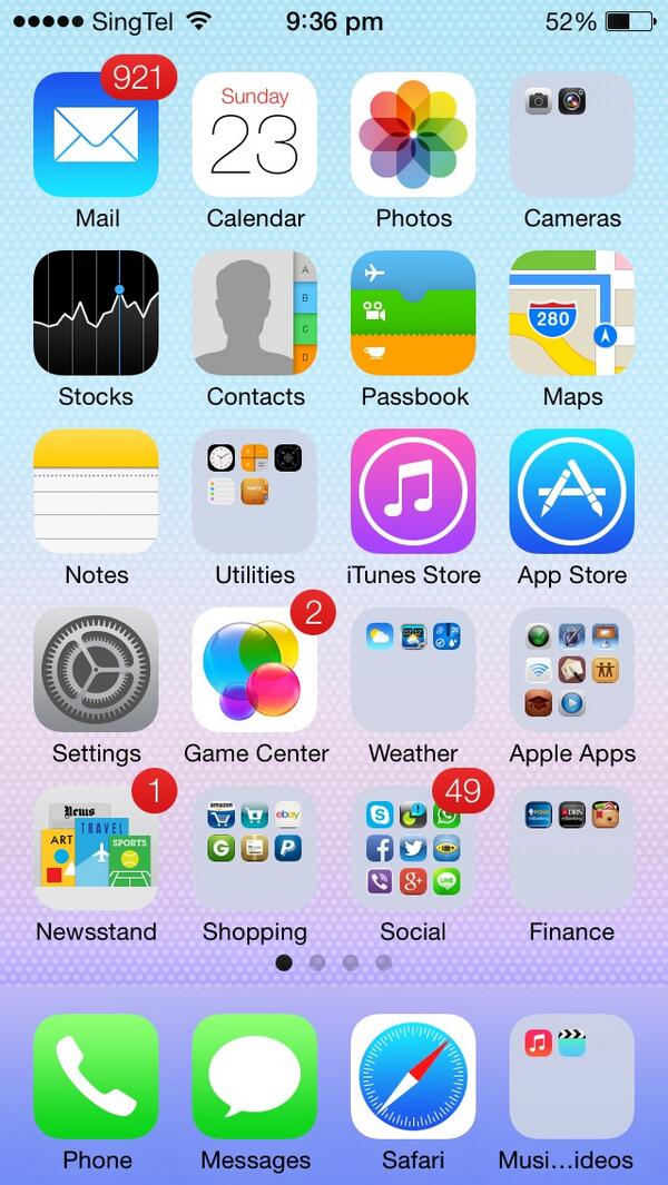 leejunyi's tweet photo. Having fun with iOS 7 http://t.co/58GN2w14Ul