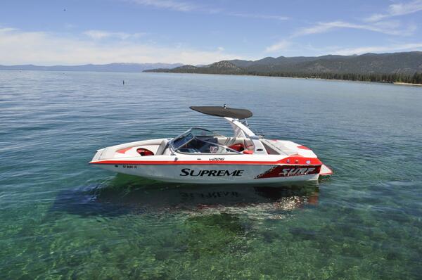 SkiRunBoatCo's tweet photo. Come try out wake surfing behind our new Supreme boat!! #wakesurf #wakeboard #summer http://t.co/zOVYbikSd5
