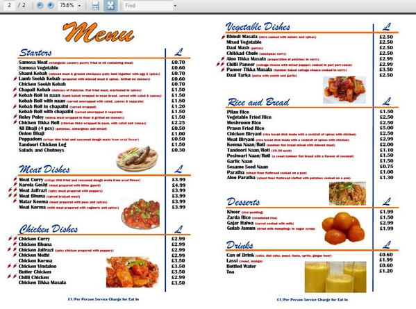 New Menu is finally here! Please RT and show us your support! (page 2) #ButterChicken