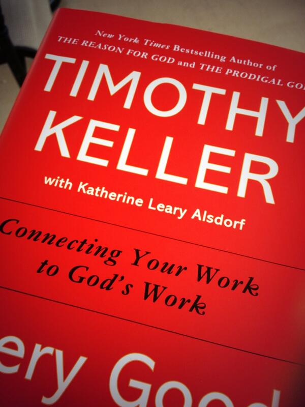 Loving this book!! @timkellernyc #EveryGoodEndeavor Thanks for the rec @ebrown_photo !! #fb