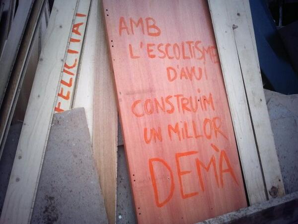 #femescoltisme #socdecau #santjoan2013 #foguera