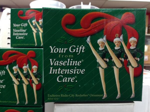 bedlamblade's tweet photo. This year's 'Sketchiest Christmas Ornament' arrived early! #srslyvaseline? http://t.co/5QQJW1qlWW