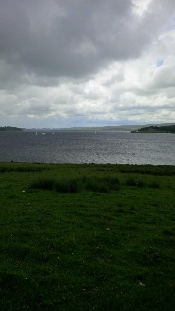 Sailing on #derwentresevoir in the @NorthPennAONB wonderful views here @NorthPennine #northpennines #holiday