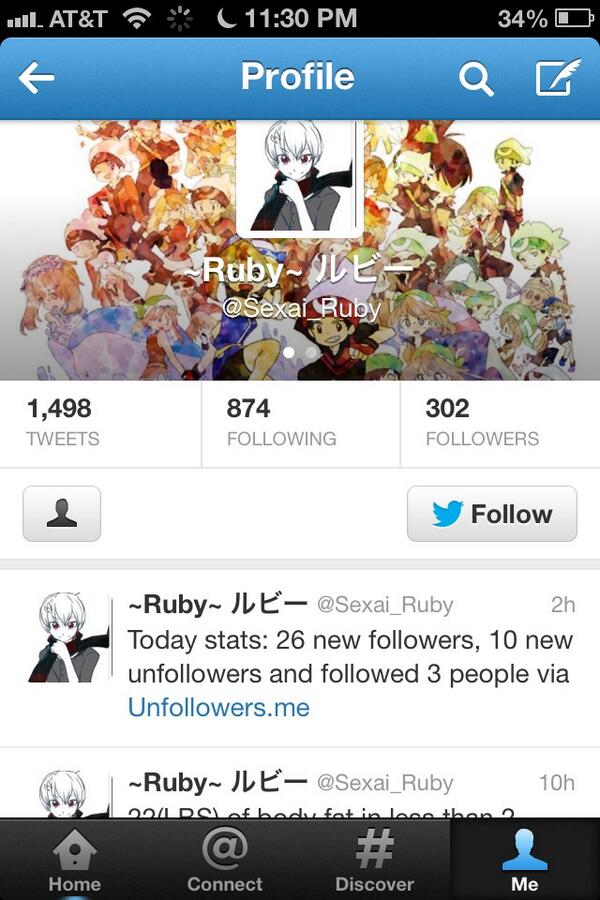 ruby2_sexy's tweet image. Everyone go unfollow this person, it's my hacked account