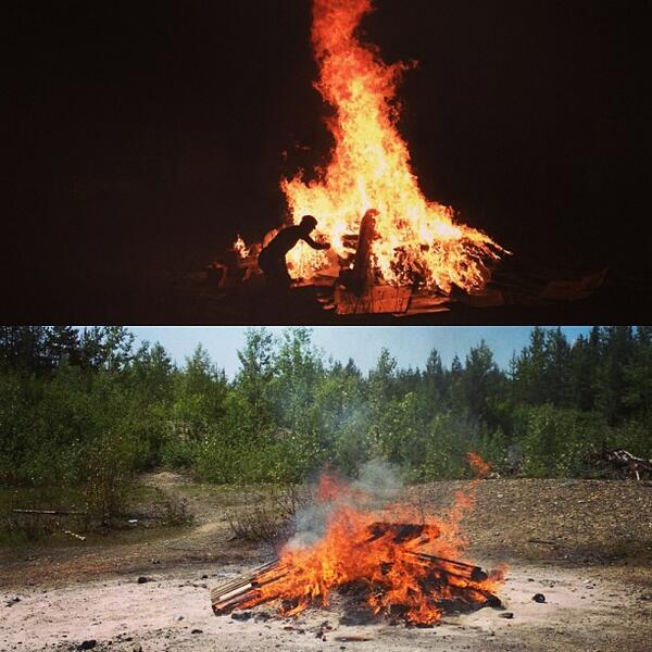 TreePlantingbot's tweet image. by daviddinowhite bit.ly/14RWwCl Here to party rock it from 9 til noon. #partyrock #partyfire #campfire #b...