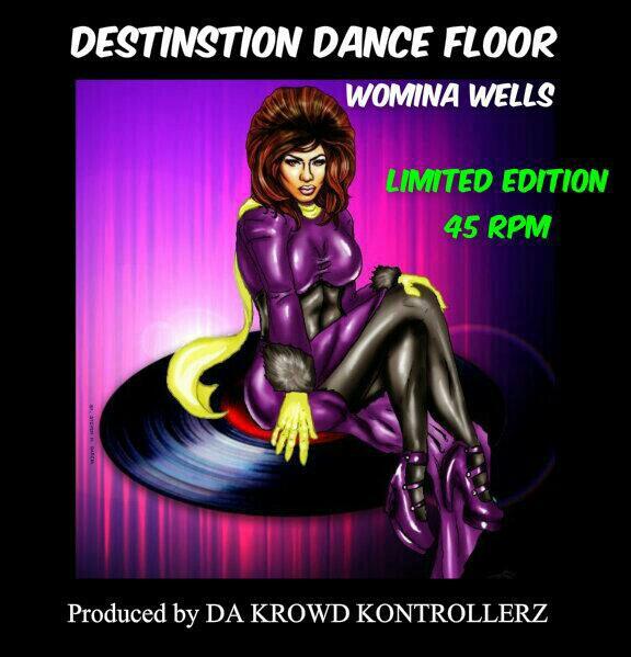 wominawells's tweet photo. Promotional record for my new single http://t.co/ta7NOK2tM2