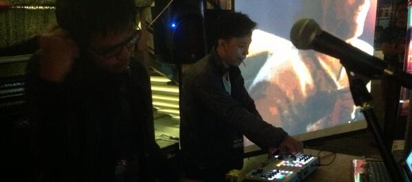 "<a href="/stonedcollege/">Jakarta's Poof !</a>: This is <a href="/_mardial_/">mardial</a> &amp; <a href="/GroovyMechanics/">Groovy Mechanics</a> from <a href="/AbletonIndo/">Ableton Indonesia UG</a> ;) "