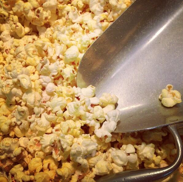 BeaconDriveIn's tweet image. Enjoy a large buttered popcorn for only $4.25