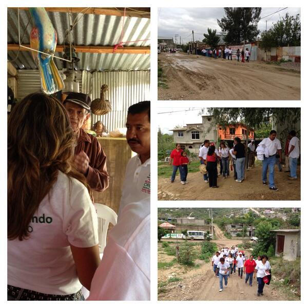 lizacosta2012's tweet photo. Ntro candidato a la Presidencia d Sta. Cruz Amilpas Rodrigo Cruz recorriendo casa por casa  @CCQ_PRI @IvonneOP http://t.co/PuFjfwkaOI