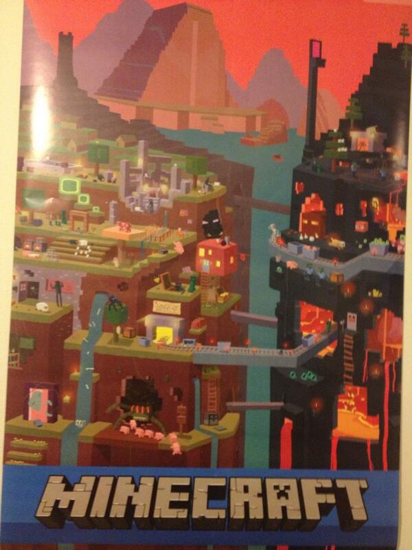 ruby2_sexy's tweet image. Minecraft Poster