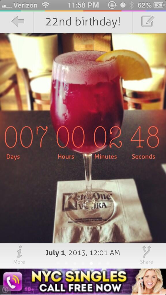 first birthday out in the real world is creeping up on me 🎂🎉