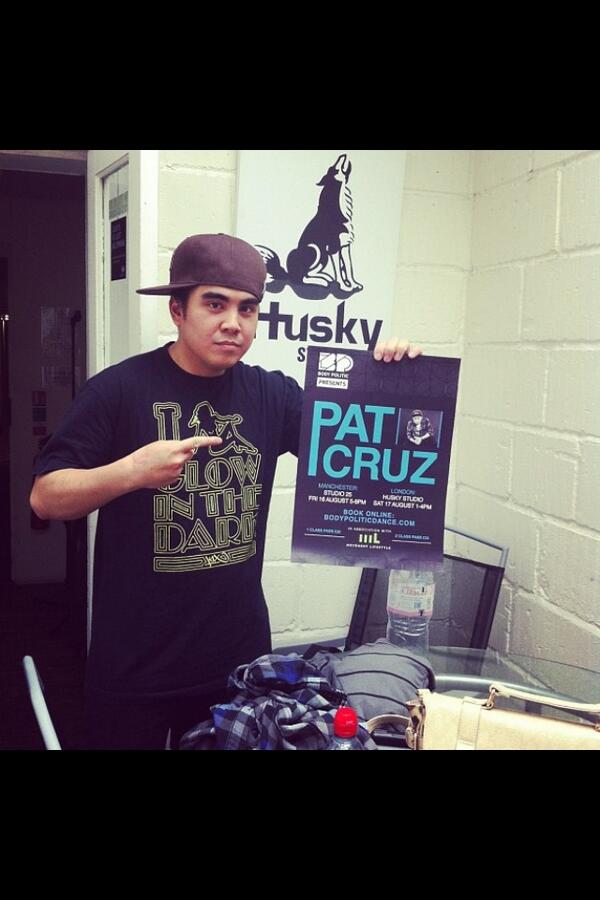 BodyPoliticUK's tweet photo. Look what Mic found at @HUSKYSTUDIOS yesterday! Are you ready for #PatCruz http://t.co/Voe8VG9HcA