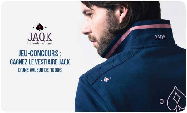 #Jeu #Concours - Gagne ton vestiaire JAQK d'une valeur de 1000€ : jeu.jaqk-store.com