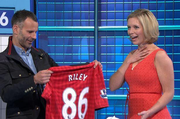 Pictures: Man United's Ryan Giggs surprises Countdown's ...