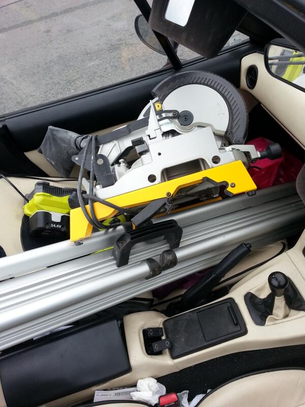 craigholman's tweet image. pfft who needs a van #practicalcar #unlessitrains