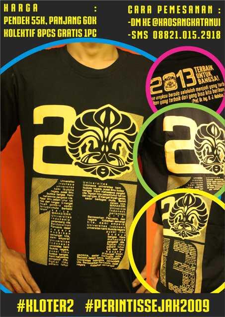 FarizanG's tweet image. Klo aku lulus tes ku beli deh baju nya :D &quot;@kaosangkatanui:  #camabaUI boleh pnya   #KLOTER2  http://t.co/lZNfiCBUpI&quot;