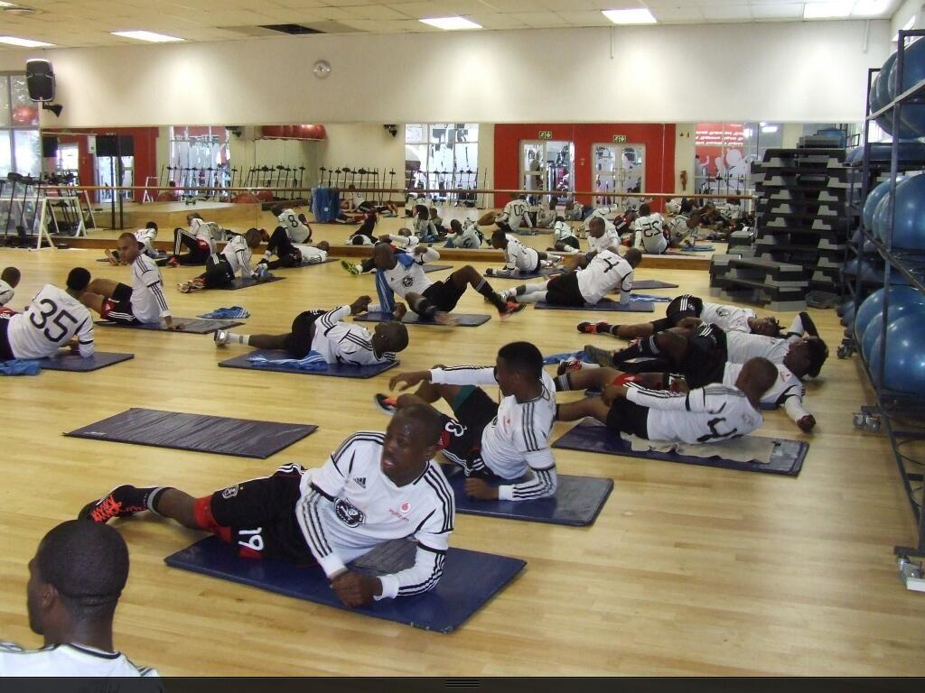 Orlando Pirates Fans On Twitter Bucs Players At The Gym Http T Co 4aczz58jgi