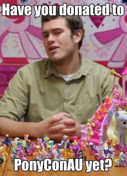 PonyConAU's tweet image. Have you?
#PonyConAY #AndreaLibman #PeterNew #Pozible