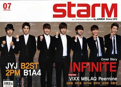 2013.06.24 – Infinite pour le magazine japonais Star M ! BNhu6EoCEAAcF_N