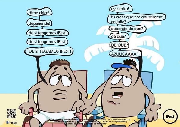iFest_Guichon's tweet photo. Novedades!!!! Hay #iFest en esta ocasión los famosos "huevos" están hablando de la fiesta! http://t.co/1Qr4w1rHJj
