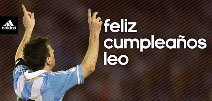 Distracción Política Día del Niño adidas México Twitterissä: "¡Feliz cumpleaños Leo! Que los récords, goles y  triunfos continúen por mucho tiempo. @TeamMessi http://t.co/vM6Zstc6zf" /  Twitter
