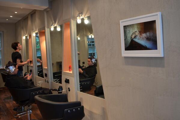 FRAME_brum's tweet photo. 9 FRAME_ works now beautifully installed by @lucydixon__ @ Transition Hair on Warren Street http://t.co/lROttKjeOX http://t.co/Cs2NaxXG5H