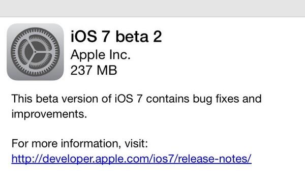 Apple lanza la nueva beta de iOS 7 Apple lanza la nueva beta de iOS 7