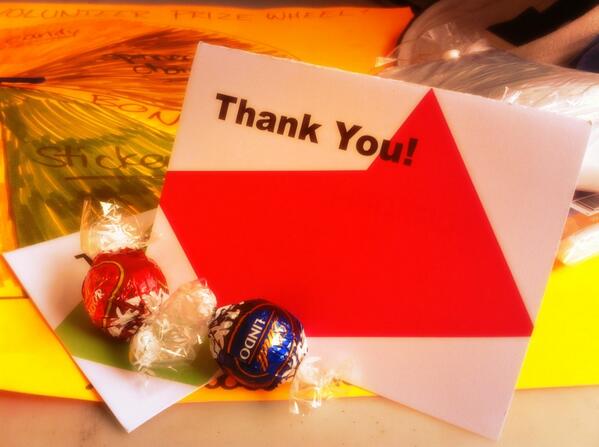 volottfringe's tweet photo. The team from La Voix Humaine left these for our volunteers. What a kind gesture! http://t.co/0GvJg5qdZX