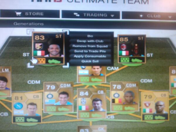 I.F MICCOLI GIVEAWAY!! RT and FOLLOW TO ENTER!! #FUT