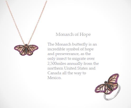 #MonarchMonday The hope you need to get through the week is wearable! ;)

#FemmeLuxeFineJewelry
#JewelTweet